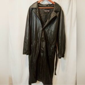 Wilson Classic Black Men’s Large Trench Coat